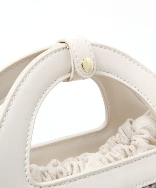 BARNYARDSTORM（バンヤードストーム）の「サマーコンビ2WAYバッグ（バッグ・レディース・グレー×ホワイト15/ナチュラル×ブラック51・FREE）」の13枚目の写真