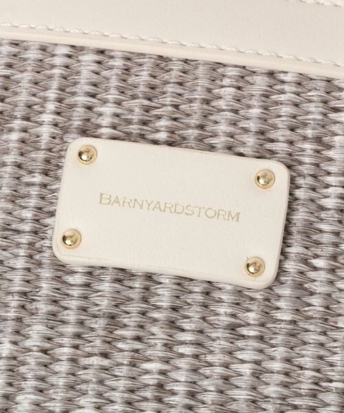 BARNYARDSTORM（バンヤードストーム）の「サマーコンビ2WAYバッグ（バッグ・レディース・グレー×ホワイト15/ナチュラル×ブラック51・FREE）」の19枚目の写真