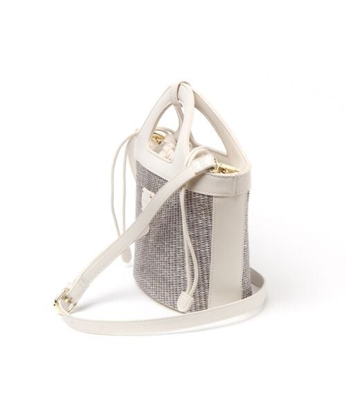 BARNYARDSTORM（バンヤードストーム）の「サマーコンビ2WAYバッグ（バッグ・レディース・グレー×ホワイト15/ナチュラル×ブラック51・FREE）」の9枚目の写真