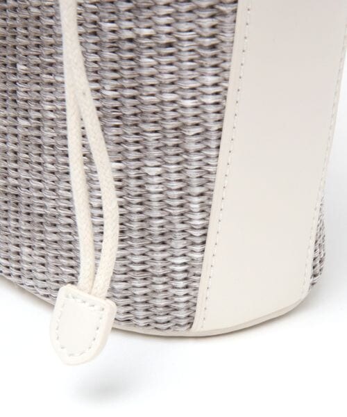 BARNYARDSTORM（バンヤードストーム）の「サマーコンビ2WAYバッグ（バッグ・レディース・グレー×ホワイト15/ナチュラル×ブラック51・FREE）」の16枚目の写真