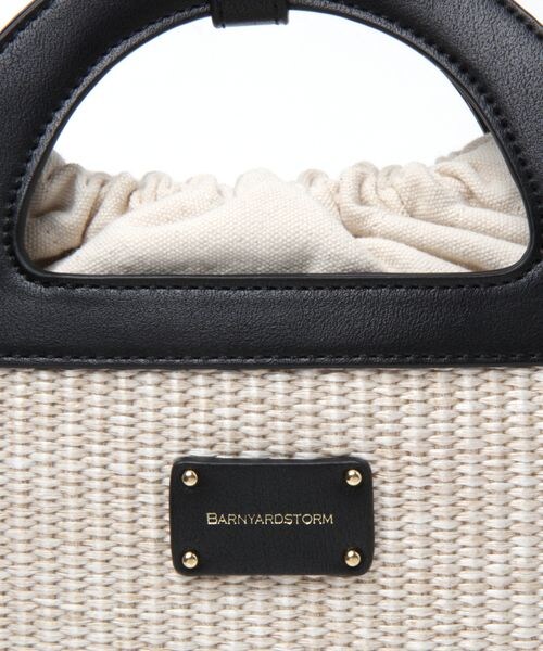BARNYARDSTORM（バンヤードストーム）の「サマーコンビ2WAYバッグ（バッグ・レディース・グレー×ホワイト15/ナチュラル×ブラック51・FREE）」の21枚目の写真