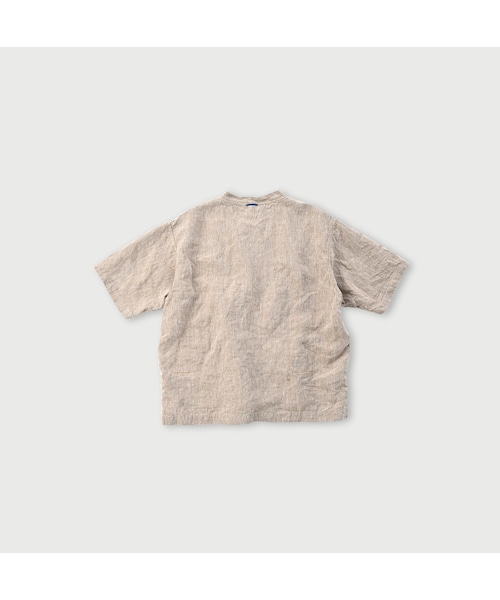 45R（フォーティファイブアール）の「リネンの908VネックTシャツ  