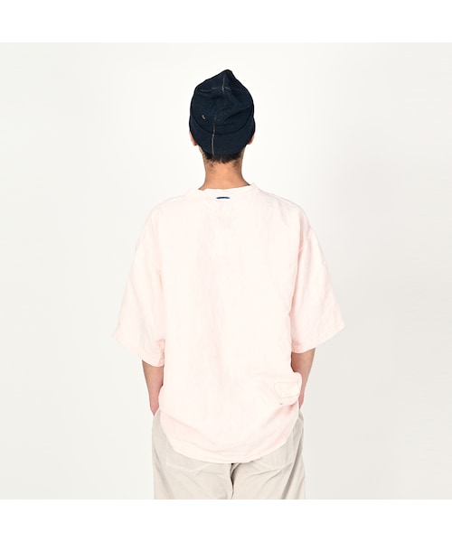 45R（フォーティファイブアール）の「リネンの908VネックTシャツ