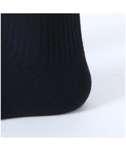 靴下屋（クツシタヤ）の「ウール2ｘ2リブソックス（ソックス・靴下・レディース・オフホワイト/キナリ/グレー/クロ/チャコールモク/ローズピンク/アカ/エンジ/カラシ/ダークグリーン/ブルー/コン・22.0～24.0cm）」の18枚目の写真