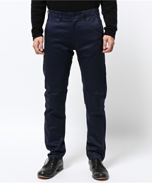 SAKASA（サカサ）の「SAKASA/サカサ/TWILL PANTS（スラックス・メンズ・ベージュ/ネイビー・MEDIUM/LARGE）」の5枚目の写真