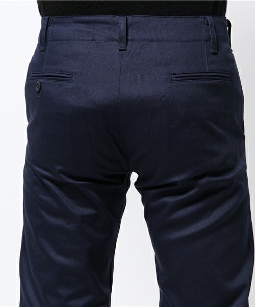 SAKASA（サカサ）の「SAKASA/サカサ/TWILL PANTS（スラックス・メンズ・ベージュ/ネイビー・MEDIUM/LARGE）」の7枚目の写真