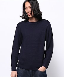 FREDY&GLOSTER | 肩釦パネルプルオーバーニット <Men's JOKER/Fine掲載>(ニット/セーター)