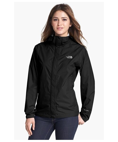 THE NORTH FACE（ザノースフェイス）の「The North Face 'Venture' Lightweight Jacket（ジャケット/アウター・レディース・Black/Tnf Black/Parlour Purple/Tnf Black/ Cerise・Regular Small/Regular Large/Regular Medium/Regular X-Small/Regular X-Large）」の2枚目の写真
