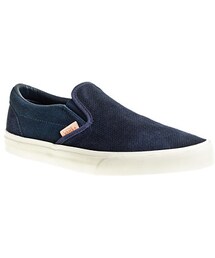 VANS | Unisex Vans® classic slip-on sneakers in textured suede(スニーカー)