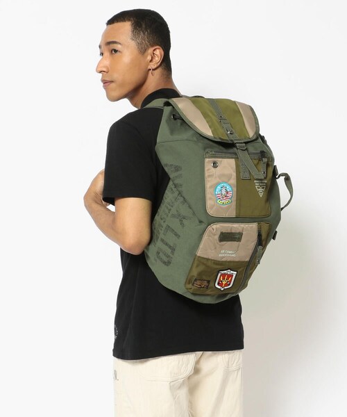 AVIREX(アヴィレックス)の「トムキャット3 3ウェイ ボンサック/TOMCAT3 3WAY BONSACK(バッグ・メンズ・OLIVE・F)」の10枚目の写真