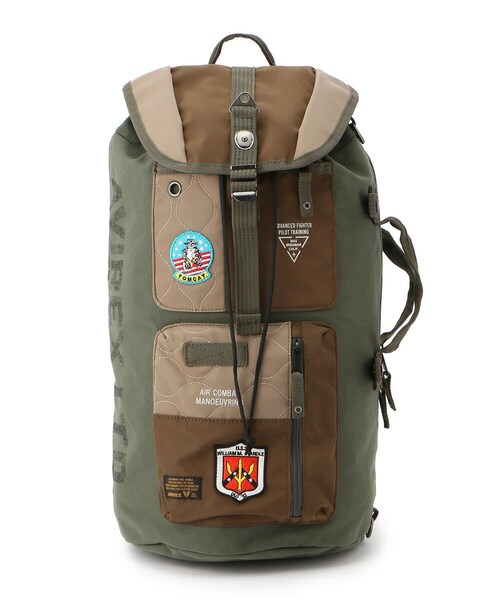 AVIREX(アヴィレックス)の「トムキャット3 3ウェイ ボンサック/TOMCAT3 3WAY BONSACK(バッグ・メンズ・OLIVE・F)」の1枚目の写真