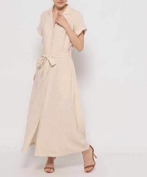 ≪予約≫MIEコラボ/リネンワンピース