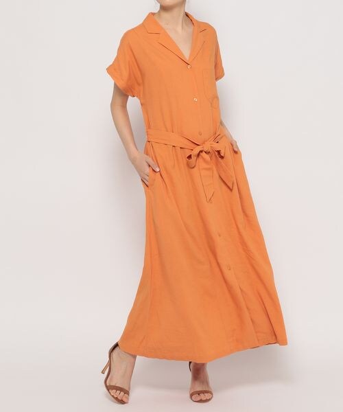 ≪予約≫MIEコラボ/リネンワンピース