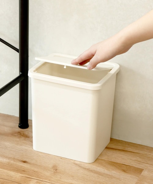 3coins(3coins)の「スクエアダストボックス(ダストボックス・アイボリー・0)」の1枚目の写真