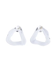 3coins | クリアサンカクピアス(ピアス（両耳用）)