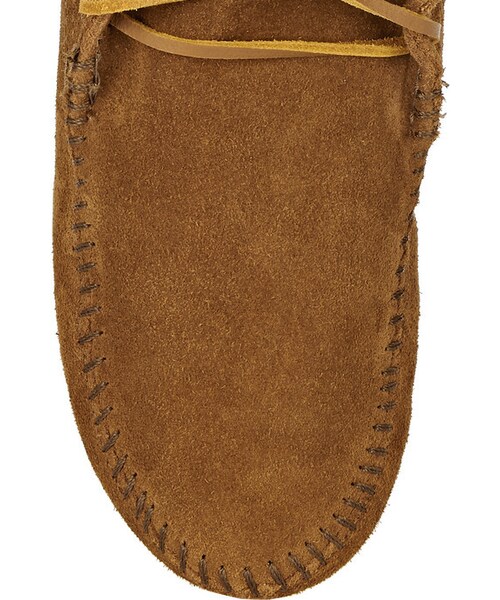 Minnetonka（ミネトンカ）の「+ Minnetonka fringed suede knee boots（ブーツ・レディース・Brown・US9/US10/US5/US7/US8/US6）」の3枚目の写真