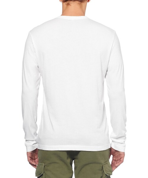 JAMES PERSE(ジェームスパース)の「James Perse Long-Sleeved Cotton-Jersey T-Shirt(Tシャツ/カットソー・メンズ・Black/BLUE/WHITE・5/1/2/3/4)」の16枚目の写真