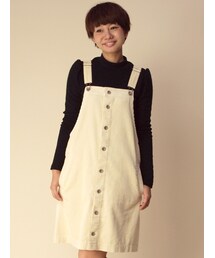 w closet | コーデュロイ前開きジャンスカ(その他)