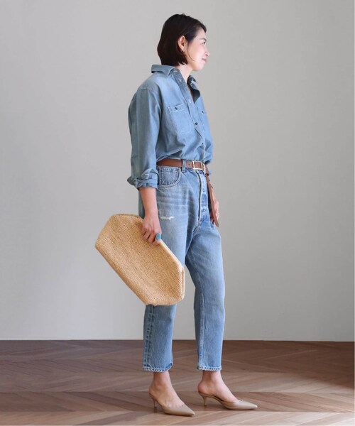 Deuxieme Classe（ドゥーズィエムクラス）の「chambray シャツ