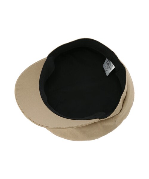 Green　Parks（グリーンパークス）の「・ツイルマリンキャップ（帽子・ブラック/ベージュ・F）」の6枚目の写真