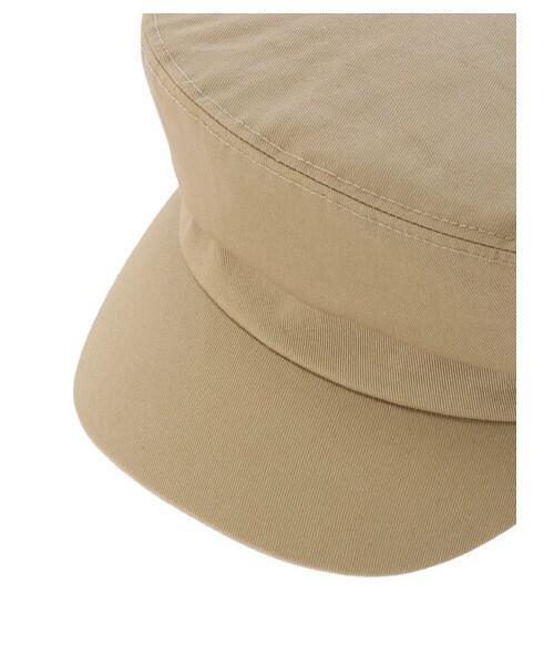 Green　Parks（グリーンパークス）の「・ツイルマリンキャップ（帽子・ブラック/ベージュ・F）」の4枚目の写真