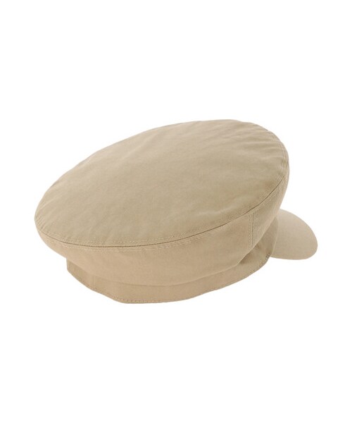Green　Parks（グリーンパークス）の「・ツイルマリンキャップ（帽子・ブラック/ベージュ・F）」の2枚目の写真