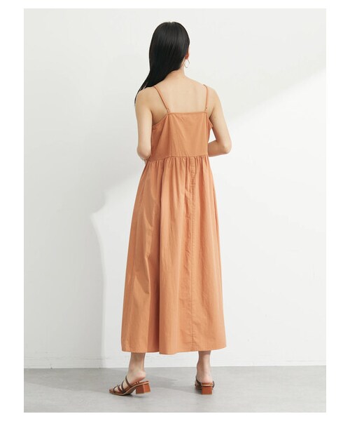 Green　Parks（グリーンパークス）の「・SUGARSPOON SET2点ベスト×キャミワンピ（ワンピース/ドレス・オレンジ/ネイビー・F）」の12枚目の写真