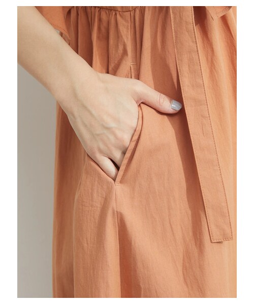 Green　Parks（グリーンパークス）の「・SUGARSPOON SET2点ベスト×キャミワンピ（ワンピース/ドレス・オレンジ/ネイビー・F）」の10枚目の写真