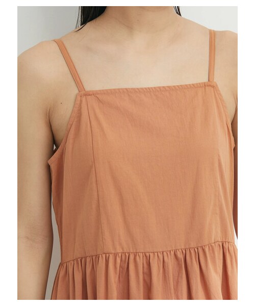 Green　Parks（グリーンパークス）の「・SUGARSPOON SET2点ベスト×キャミワンピ（ワンピース/ドレス・オレンジ/ネイビー・F）」の13枚目の写真