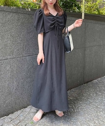 one after another NICE CLAUP | 4wayしぼしぼワンピース(ワンピース)