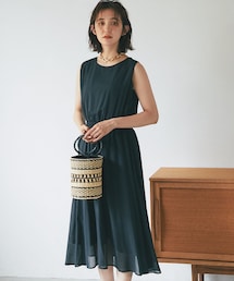 RIVE DROITE | 予約【落ち感が魅力のシンプルワンピース】レーヨンロングワンピース(ワンピース)