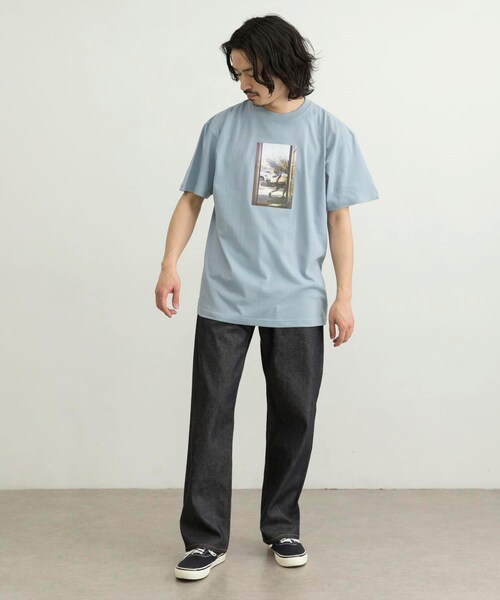 URBAN RESEARCH ID(アーバンリサーチ アイディー)の「URBAN RESEARCH iD SHOP FRONT T恤(トップス・メンズ・白色/黑色/淡藍色・M/L/XL)」の18枚目の写真