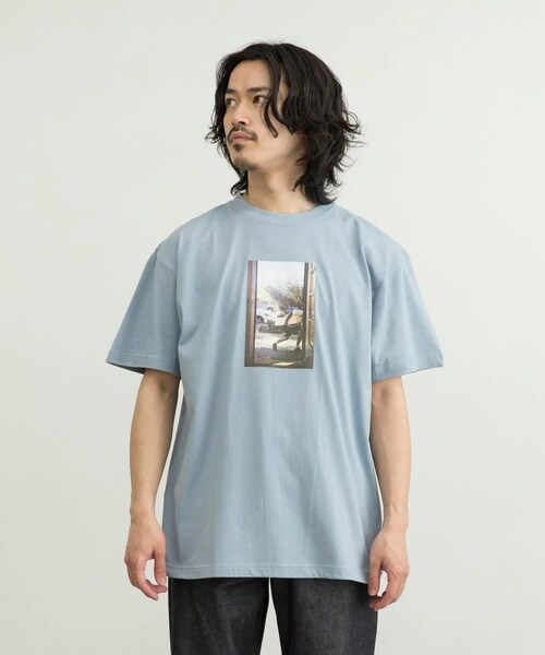 URBAN RESEARCH ID(アーバンリサーチ アイディー)の「URBAN RESEARCH iD SHOP FRONT T恤(トップス・メンズ・白色/黑色/淡藍色・M/L/XL)」の22枚目の写真
