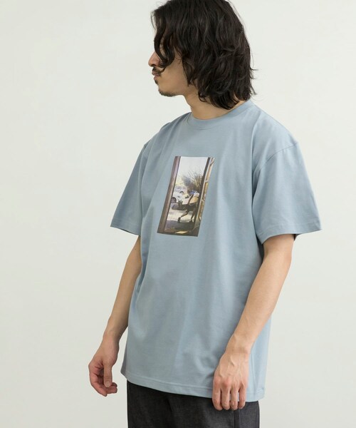 URBAN RESEARCH ID(アーバンリサーチ アイディー)の「URBAN RESEARCH iD SHOP FRONT T恤(トップス・メンズ・白色/黑色/淡藍色・M/L/XL)」の16枚目の写真