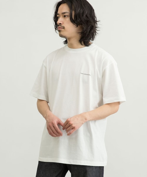 URBAN RESEARCH ID(アーバンリサーチ アイディー)の「URBAN RESEARCH iD PICTURE TODAY T恤(トップス・メンズ・白色/黑色/淡酒紅色・M/L/XL)」の5枚目の写真