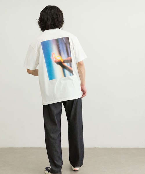 URBAN RESEARCH ID(アーバンリサーチ アイディー)の「URBAN RESEARCH iD PICTURE TODAY T恤(トップス・メンズ・白色/黑色/淡酒紅色・M/L/XL)」の10枚目の写真
