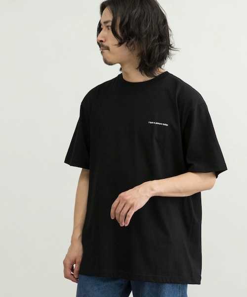 URBAN RESEARCH ID(アーバンリサーチ アイディー)の「URBAN RESEARCH iD PICTURE TODAY T恤(トップス・メンズ・白色/黑色/淡酒紅色・M/L/XL)」の12枚目の写真