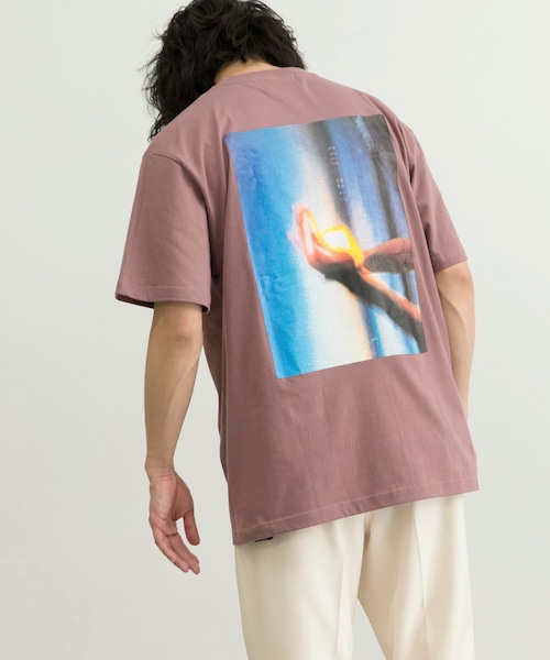 URBAN RESEARCH ID(アーバンリサーチ アイディー)の「URBAN RESEARCH iD PICTURE TODAY T恤(トップス・メンズ・白色/黑色/淡酒紅色・M/L/XL)」の17枚目の写真