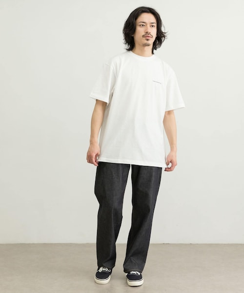 URBAN RESEARCH ID(アーバンリサーチ アイディー)の「URBAN RESEARCH iD PICTURE TODAY T恤(トップス・メンズ・白色/黑色/淡酒紅色・M/L/XL)」の8枚目の写真