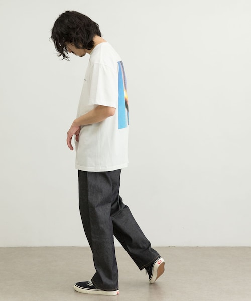 URBAN RESEARCH ID(アーバンリサーチ アイディー)の「URBAN RESEARCH iD PICTURE TODAY T恤(トップス・メンズ・白色/黑色/淡酒紅色・M/L/XL)」の11枚目の写真