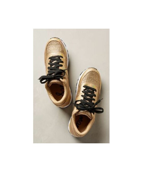 sam edelman gold sneakers