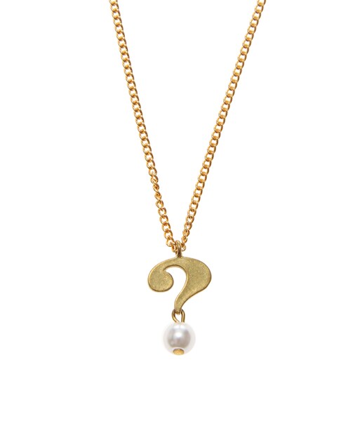 aquvii（アクビ）の「rooms SHOPAquvii question necklace aq-11（アクセサリー・ワンカラー・ワンサイズ）」の2枚目の写真