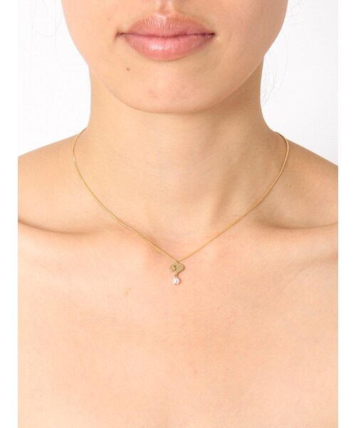 aquvii（アクビ）の「rooms SHOPAquvii question necklace aq-11（アクセサリー・ワンカラー・ワンサイズ）」の3枚目の写真