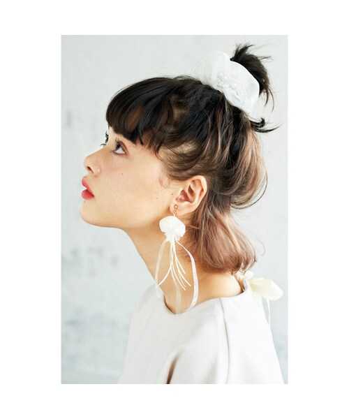 haco!（ハコ）の「PARCO once A month×haco.feat. 映画『海月（くらげ）姫』海月（くらげ）ふわふわイヤーアクセサリー〈アマクサクラゲ〉（イヤリング・レディース・Various・ピアス/イヤリング）」の9枚目の写真