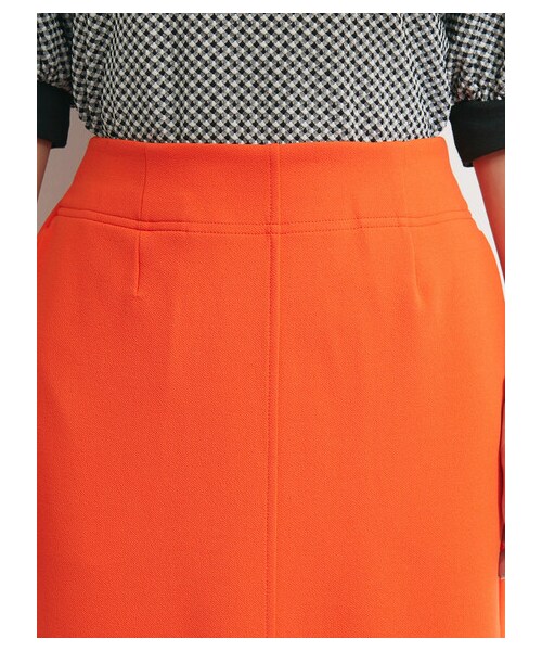 Green　Parks（グリーンパークス）の「カルゼタイトスカート（スカート・ブラック/レッド/ブルーグリーン/ブルー・F）」の7枚目の写真