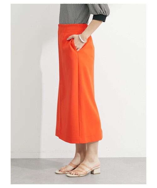 Green　Parks（グリーンパークス）の「カルゼタイトスカート（スカート・ブラック/レッド/ブルーグリーン/ブルー・F）」の5枚目の写真