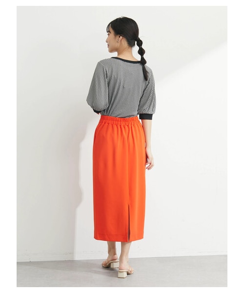 Green　Parks（グリーンパークス）の「カルゼタイトスカート（スカート・ブラック/レッド/ブルーグリーン/ブルー・F）」の4枚目の写真