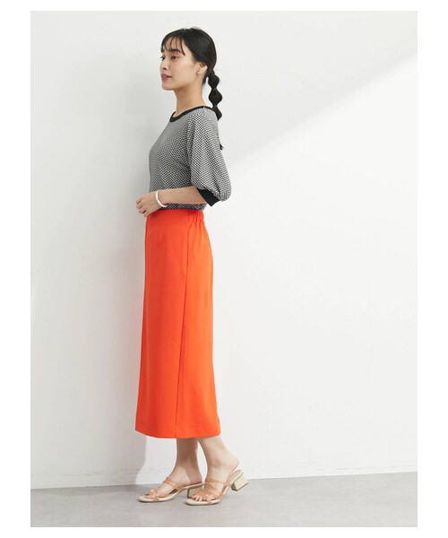 Green　Parks（グリーンパークス）の「カルゼタイトスカート（スカート・ブラック/レッド/ブルーグリーン/ブルー・F）」の3枚目の写真