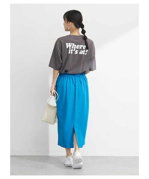 Green　Parks（グリーンパークス）の「カルゼタイトスカート（スカート・ブラック/レッド/ブルーグリーン/ブルー・F）」の13枚目の写真