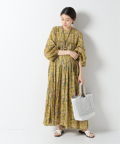 IENA（イエナ）の「【H.A.O/ハオ】Block Printワンピース（）」 - WEAR